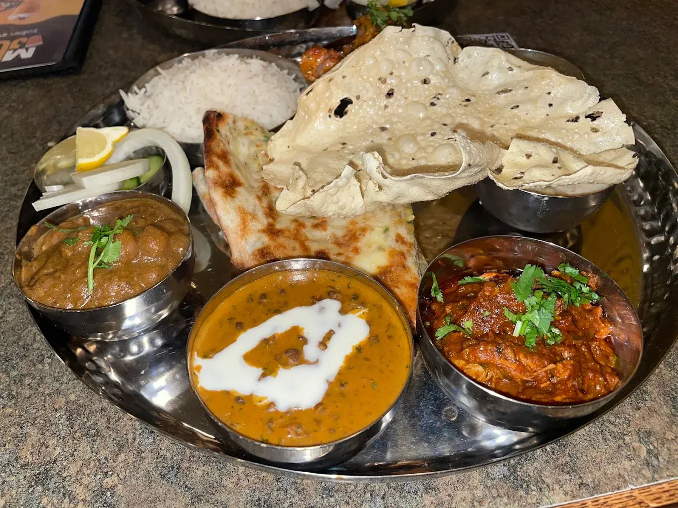 Delicious Non Veg Thali in Edmonton, AB